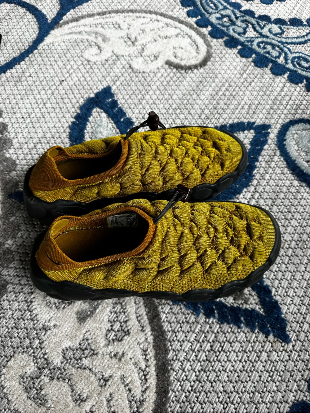 Nike Air Footscape Woven Moc/Moss Cargo Khaki Slip-on Sneakers W9 M7.5